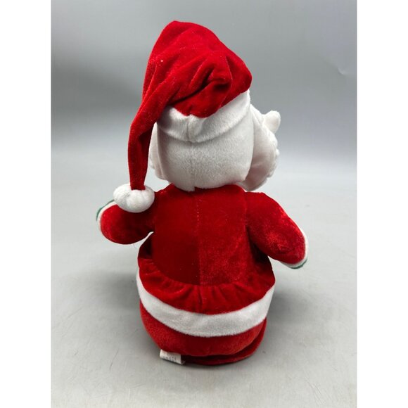 T.L. Toys Santa Claus Animated Plush Doll 11 Inches Christmas Decoration READ - Picture 3 of 9